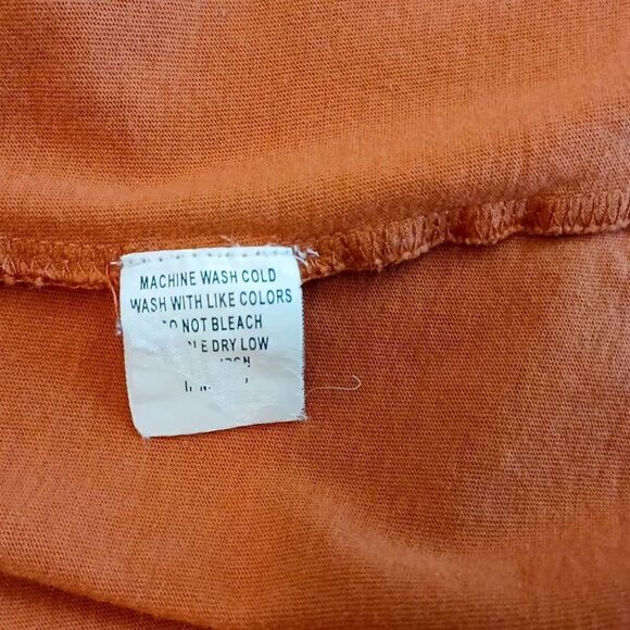Catherine Stewart orange tank top Sz M - Picture 7 of 7